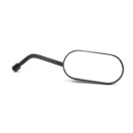 Agila  Uniewrsalne lusterko motocyklowe  M10 x 1,23 czarne custom prawe