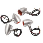 Kierunkowskazy  Motone Custom Billet CNC szczotkowane 4szt. Turn Signals