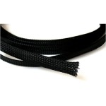 Peszel - oplot poliestrowy 5mm , czarny