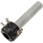 Rolgaz akcesoryjny 22mm na dwie linki Emgo czarny 7/8" throttle