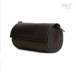 UNIT GARAGE Atacama Canvas zielona narzędziówka motocyklowa vintage