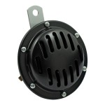 Czarny klakson 101mm niskie tony Custom disc horn