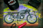 Puzzle z motocyklem 500 elementów cafe racer Honda CB550 Four 1977 