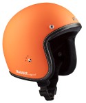 KASK MOTOCYKLOWY OTWARTY BANDIT JET POMARAŃCZOWY MAT CAFE RACER HARLEY SCRAMBLER JETHELM PREMIUM MATT ORANGE