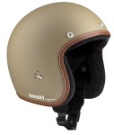 KASK OTWARTY BANDIT JET BEŻOWY PIASKOWY MAT KASK MOTOCYKLOWY ORZESZAK BOBBER HARLEY CAFE RACER SCRAMBLER JETHELM PREMIUM MATT SAND