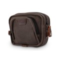 Burly Voyager handlebar bag, canvas sakiewka torba torna na pasek torba na narzędzia na kierownicę custom cafe racer bobber harley chopper 1.jpg