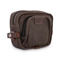 Burly Voyager handlebar bag, canvas sakiewka torba torna na pasek torba na narzędzia na kierownicę custom cafe racer bobber harley chopper 3.jpg