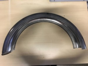 Tylny błotnik stalowy 150mm  hardtail custom