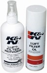 Preparat czyszczący oraz olej do filtrów powietrza K&N