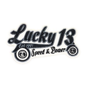 Lucky 13 Lucky Speed patch black naszywka