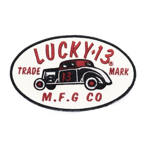 Naszywka Lucky 13 MFG patch  Hot Rod