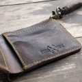 trip machine Wallet Tobacco Old Boy motocyklowy skórzany poftfel na rzemyku brąz vintage retro bobber custom cafe racer 4.jpg