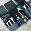 TRIP MACHINE Tool Roll - Black + Black NARZĘDZIÓWKA MOTOCYKLOWA CAFE RACER SCRAMBLER CUSTOM HARLEY 3.jpg