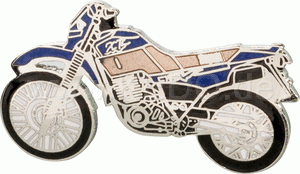 Motocykl Yamaha XT600 E/K 3TB przypinka motocyklowa pin  