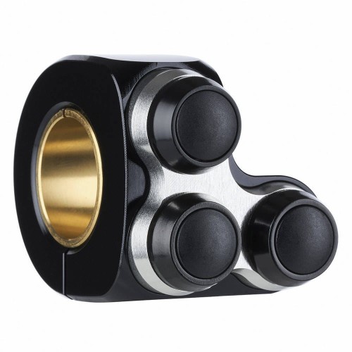 Motogadget mo.switch basic trójpozycyjny uniwersalny przełącznik na kierownicę CNC custom cafe racer bobber chopper harley scrambler lewy chrom 3.jpg