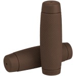 Brązowe manetki Biltwell Recoil TPV brown grips uniwersalne manetki motocyklowe klasyczn custom 