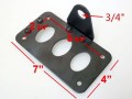 Universal Sidemount for Motorcycles mocowanie tablicy rejestracyjnej wymiary.jpg