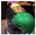 TORC HELMETS T-50 BUBBLE  LIMECYCLE MEGA FLAKE KASK ZIELONY BROKAT HARLEY GIRLS KASK OTWARTY Z HOMOLOGACJĄ 4.png