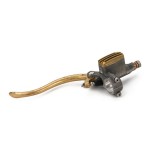 Pompa sprzęgła Kustom Tech Deluxe - surowe aluminium + mosiądz Clutch master cylinder
