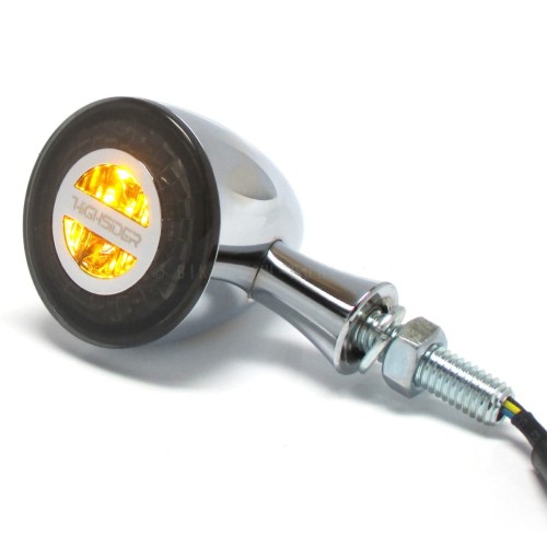 HIGHSIDER ROCKET BULLET LED Rück-, Bremslicht, Blinker  kierunki 3 w 1 lampa tylna, kierunkowskazy, światło stop ledowe kierunkowskazy z homologacją custom harley chrom 5.jpg