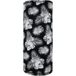 CHUSTA WIELOFUNKCYJNA KOMIN MOTOCYKLOWY ZAN HEADGEAR MOTLEY Motley Tube® Polyester Black & White Tropical Skull-T420 KOMIN MOTOCYKLOWY W CZACHY BOBBER CHOPPER HARLEY