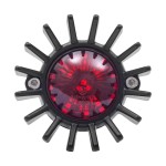 Motone Big Fin czarna lampa tylna Taillight