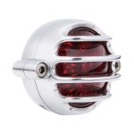 Motone Lecter Led polerowana lampa tylna z podświetleniem tablicy Taillight