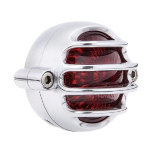 Motone Lecter Led polerowana lampa tylna z podświetleniem tablicy Taillight
