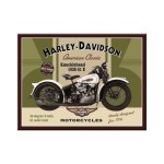 MOTOCYKLOWY MAGNES HARLEY DAVIDSON KNUCKLEHEAD CUSTOM MOTORCYCLE PREZENT DLA MOTOCYKLISTY  MAGNESY NA LODÓWKĘ 