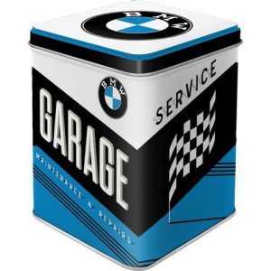 Puszka na herbatę BMW Garage prezent dla miłośnika motocykli BMW 31307
