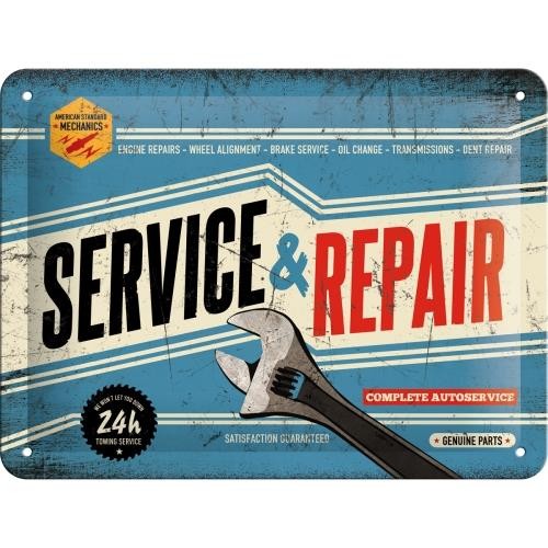 26179 Plakat 15 x 20cm Service and Repai.jpg