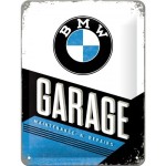 METALOWA TABLICZKA BMW PARKING ONLY 26212 PLAKAT 15 x 20cm  GADŻETY BMW DLA FANÓW 