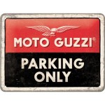 OZDOBNA METALOWA TABLICZKA MOTO GUZZI 26256 PLAKAT 15 x 20cm  