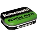 motocyklowa puszka kawasaki metalowe pudełko z cukierkami 81396 Mint Box Kawasaki-Geniune Parts.jpg