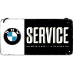 OZDOBNA METALOWA TABLICZKA DO GARAŻU  28001 ZAWIESZKA METALOWA BMW SERVICE BMW MOTOCYKLE
