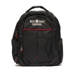 Plecak motocyklowy z szelkami  West Coast Choppers Travel backpack black