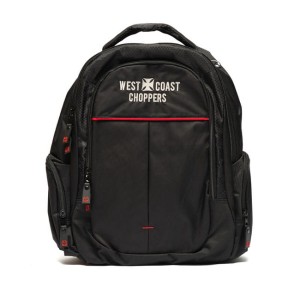 Plecak motocyklowy z szelkami  West Coast Choppers Travel backpack black