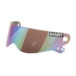 IRYDOWA TĘCZOWA SZYBA DO KASKÓW BANDIT XXR VISOR IRIDUM MIRRORED 