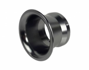 Wlot powietrza 50 mm Lejek trąbka- czarny Velocity stacks