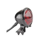 Lampa tylna Bates Style LED czarna obudowa czerwone szkło Taillight