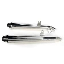 Tłumiki Performance 88,9mm do Triumph Bonneville T100 '01-'15 końcówka srebrna