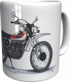 porcelanowy kubek do kawy erbaty kubek yamaha XT500 1976 retro kubek z motocyklem.gif
