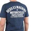 Deus Ex Machina The KR S S T-Shirt  Navy granatowa koszulka motocyklowa z motocyklem 4.jpg