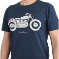 Deus Ex Machina The KR S S T-Shirt  Navy granatowa koszulka motocyklowa z motocyklem 5.jpg