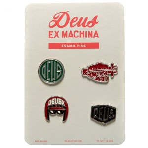 Deusowe przypinki motocyklowe Souvenir Pins Classic przypinki motocyklowe Deus ex Machina