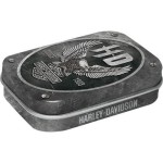 Mint Box Harley Davidson Metal Eagle Motorcycle miętówki w motocyklowym pudełku  metalowa puszka z miętówkami w środku prezent dla motocyklisty 