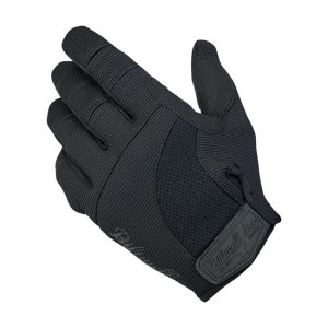 Biltwell Moto gloves black tekstylne rekawice motocyklowe enduro