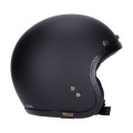 Roeg JETTson 2.0 helmet matte black STYLOWY I WYSOKIEJ KLASY KASK MOTOCYKLOWY OTWARTY ZE SKÓRZANYM WYKOŃCZENIEM, CAFE RACER STYLE MOTOCYKLE KLASYCZNE 1.jpg