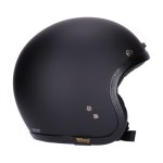 Kask Roeg JETTson 2.0 helmet matte black klasyczny kask mototcyklowy otwarty z homologacją 
