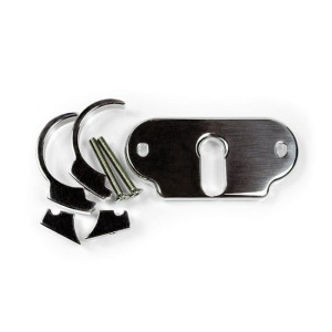 Motogadget MSM Handlebar Clip Kit Bracket - polerowane mocowanie